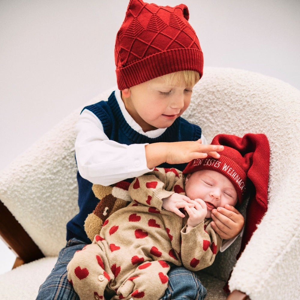 Hust and Claire - Nisselue Fifi Knit Teaberry