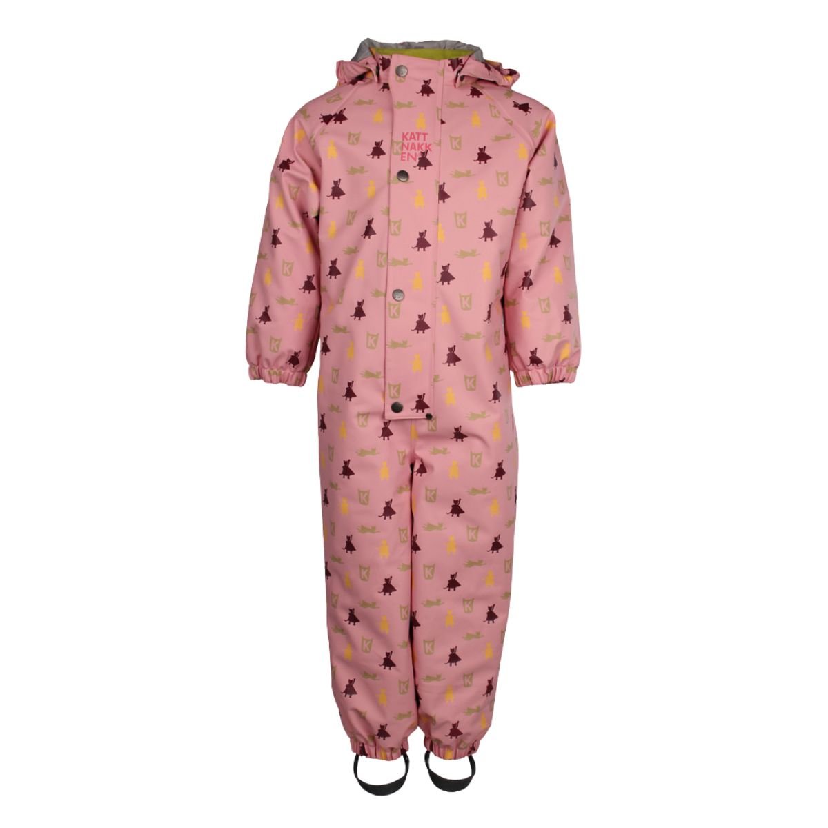 Kattnakken - Helårsregndress Hagl Rosa Krystall - Guttelus