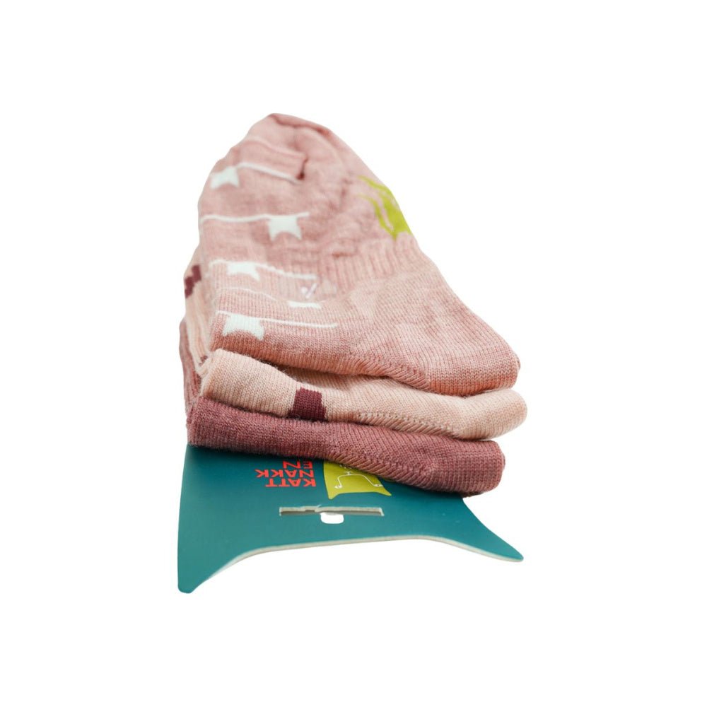 Kattnakken - Ullsokker 3-pk Kjærleik - Guttelus