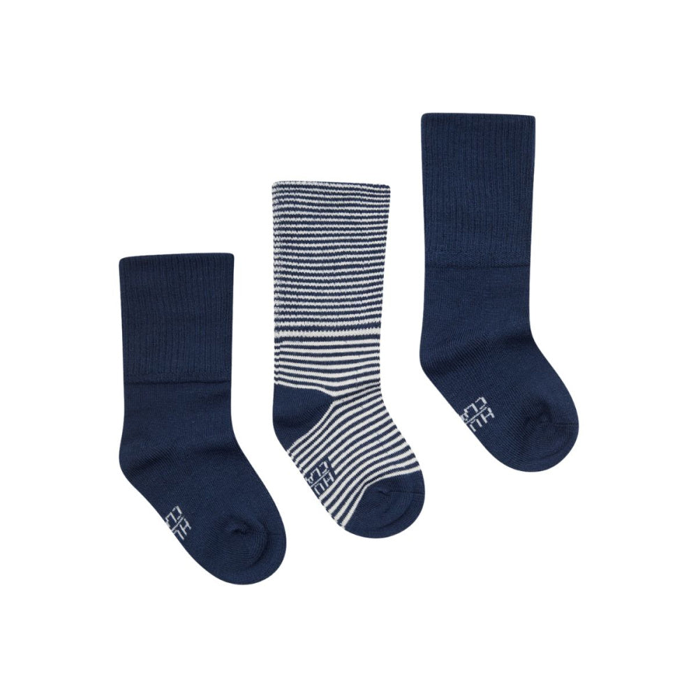 Hust and Claire - Sokker 3-pk Bambus Fosy Blues