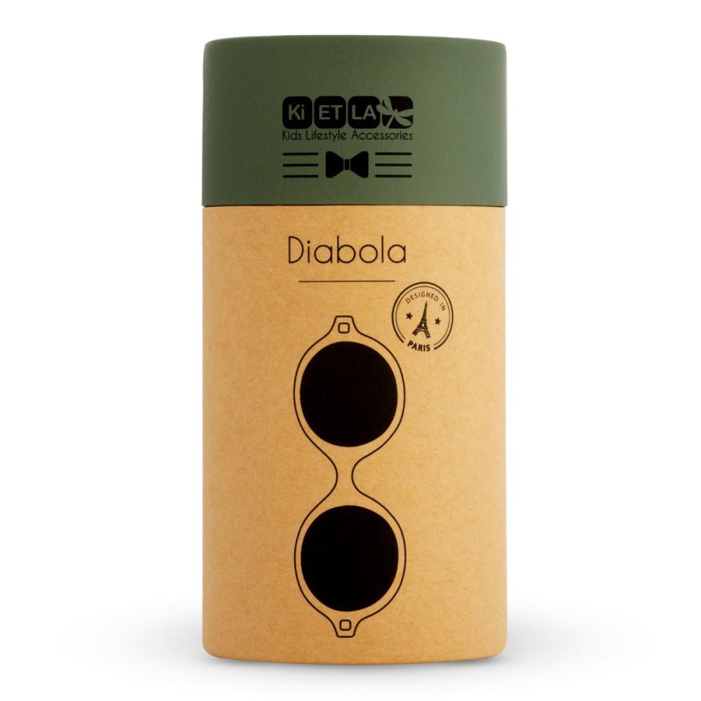 Ki ET LA - Solbriller Baby Uknuselige Diabola 2.0 Kaki Green - Guttelus
