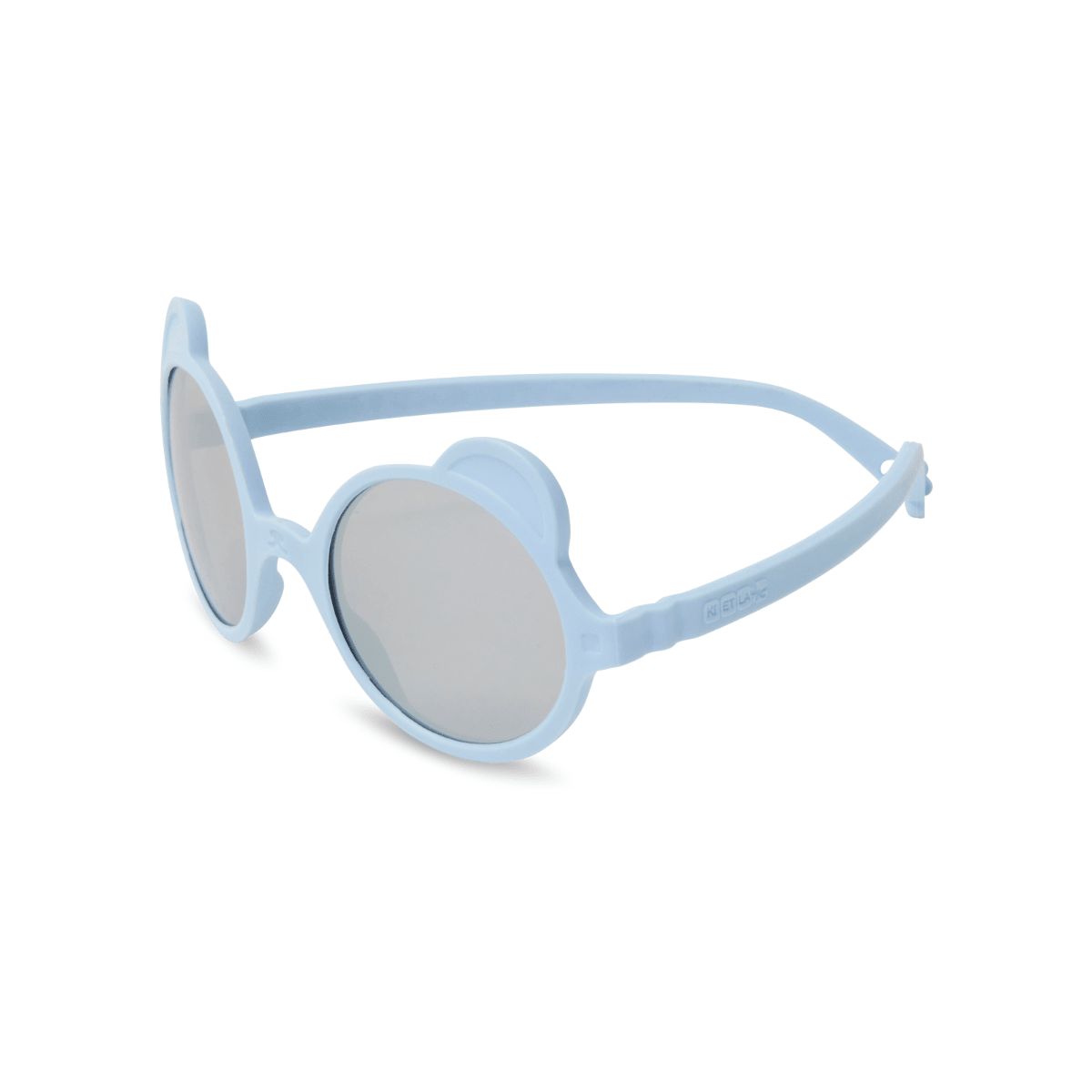 Ki ET LA - Solbriller Uknuselige Ourson Light Blue - Guttelus.no