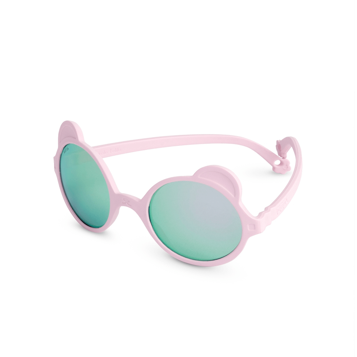 Ki ET LA - Solbriller Uknuselige Ourson Light Pink - Guttelus.no