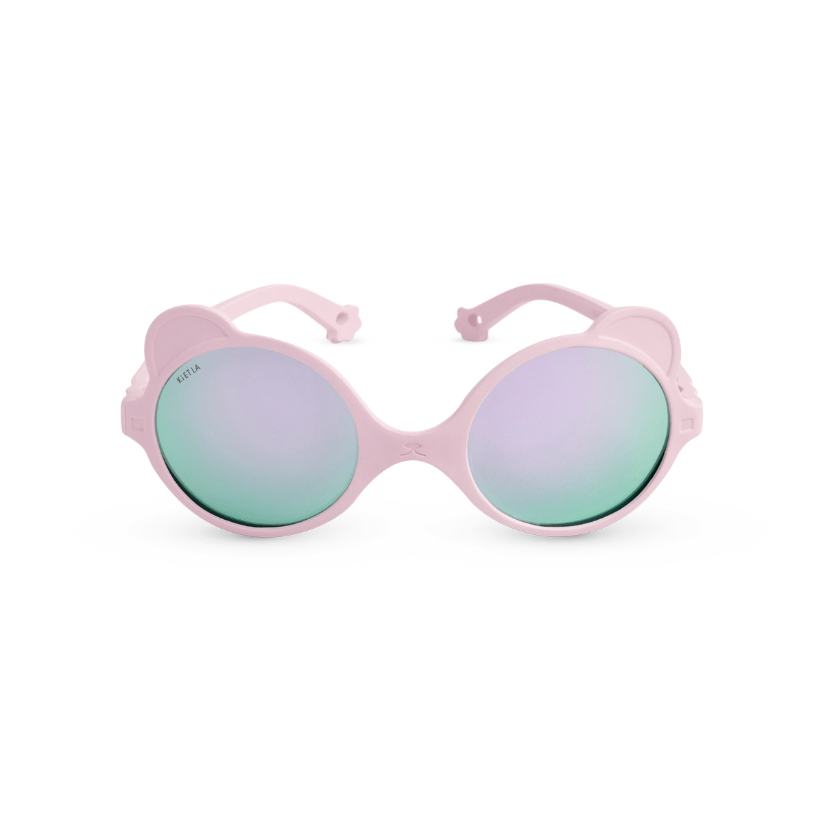 Ki ET LA - Solbriller Uknuselige Ourson Light Pink - Guttelus.no