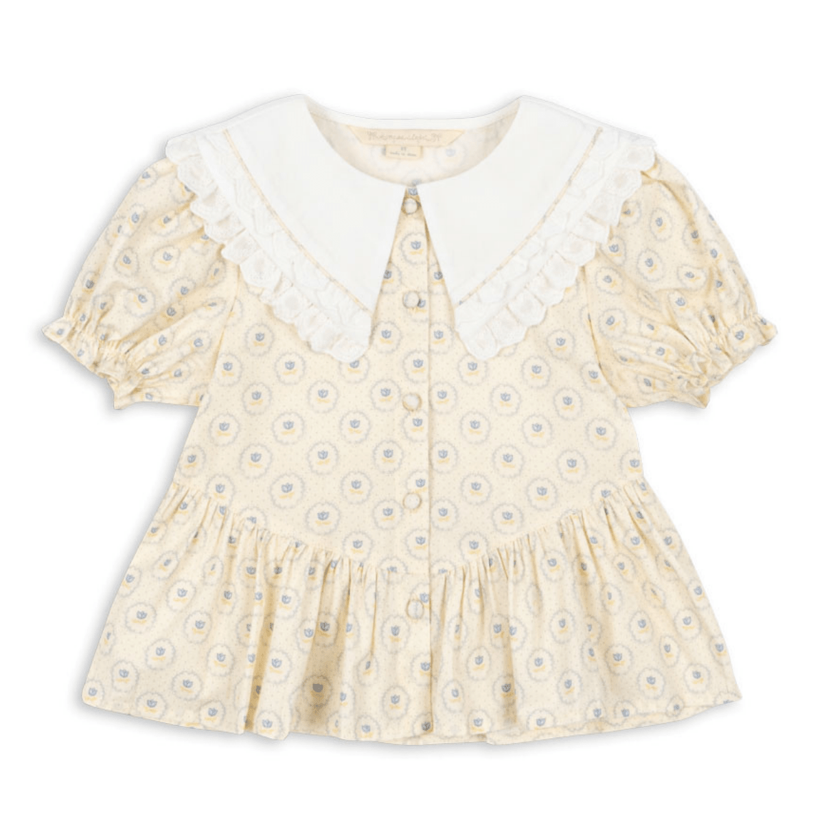 Konges Sløjd - Bluse Coeur Collar Ciel Mirage - Guttelus.no