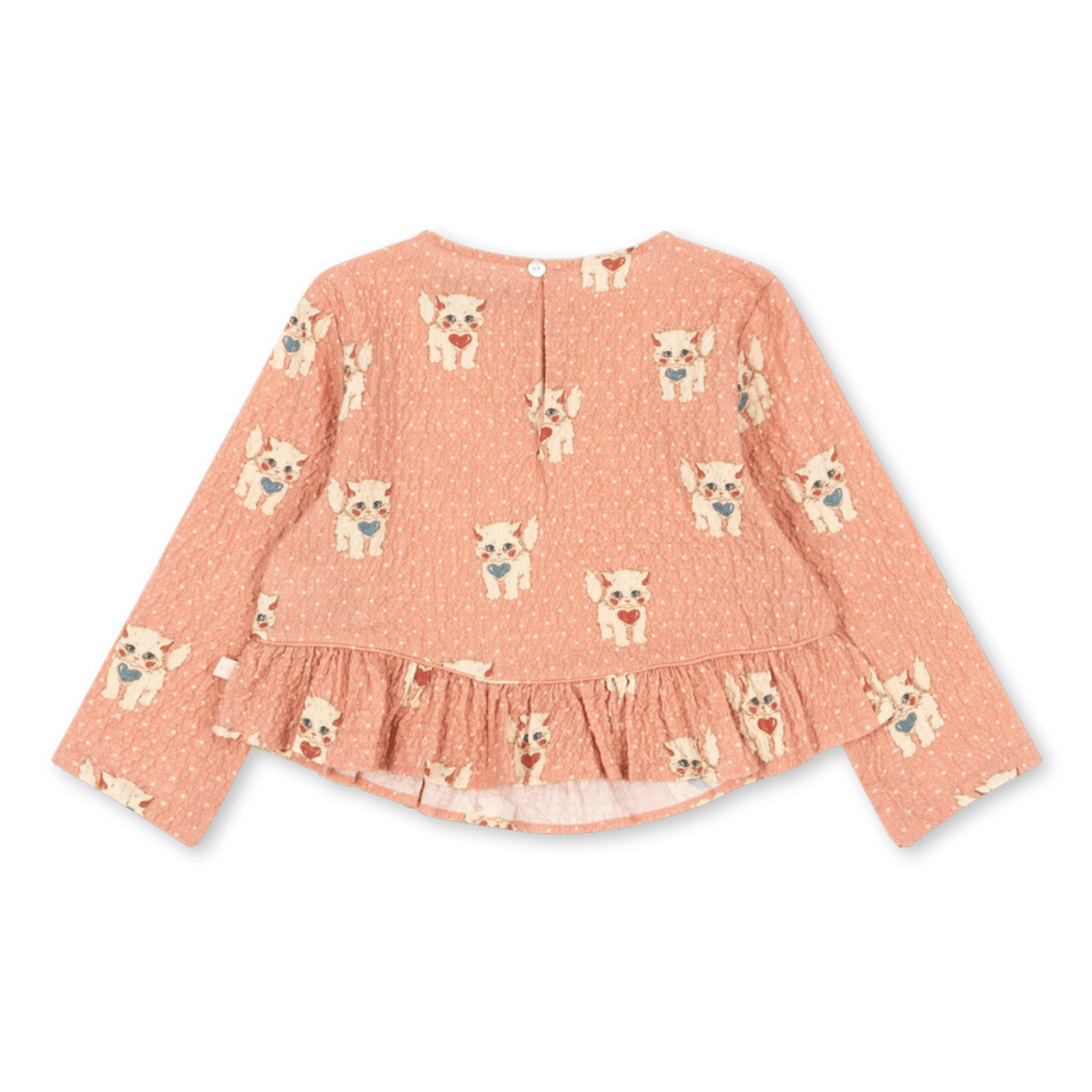 Konges Sløjd - Bluse Elin Ciao Miao Rose - Guttelus