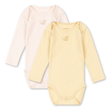 Konges Sløjd - Body 2-pk Perla Banana Crepe/ Creole Pink