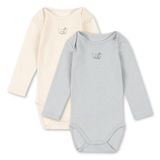 Konges Sløjd - Body 2-pk Perla Buttercream/ Pearl Blue
