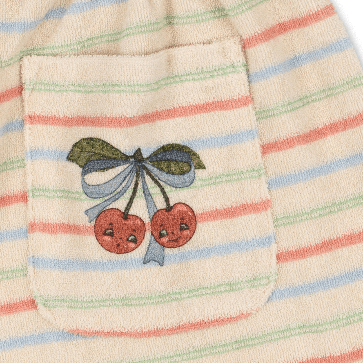 Konges Sløjd - Bukse Itty Terry Sweat Confetti Stripe - Guttelus