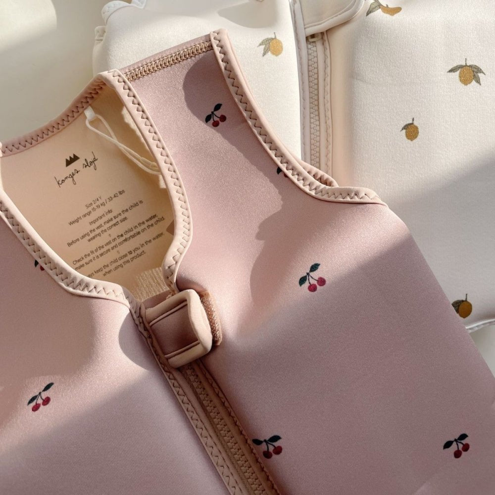 Konges Sløjd - Flytevest Neopren Cherry - Guttelus