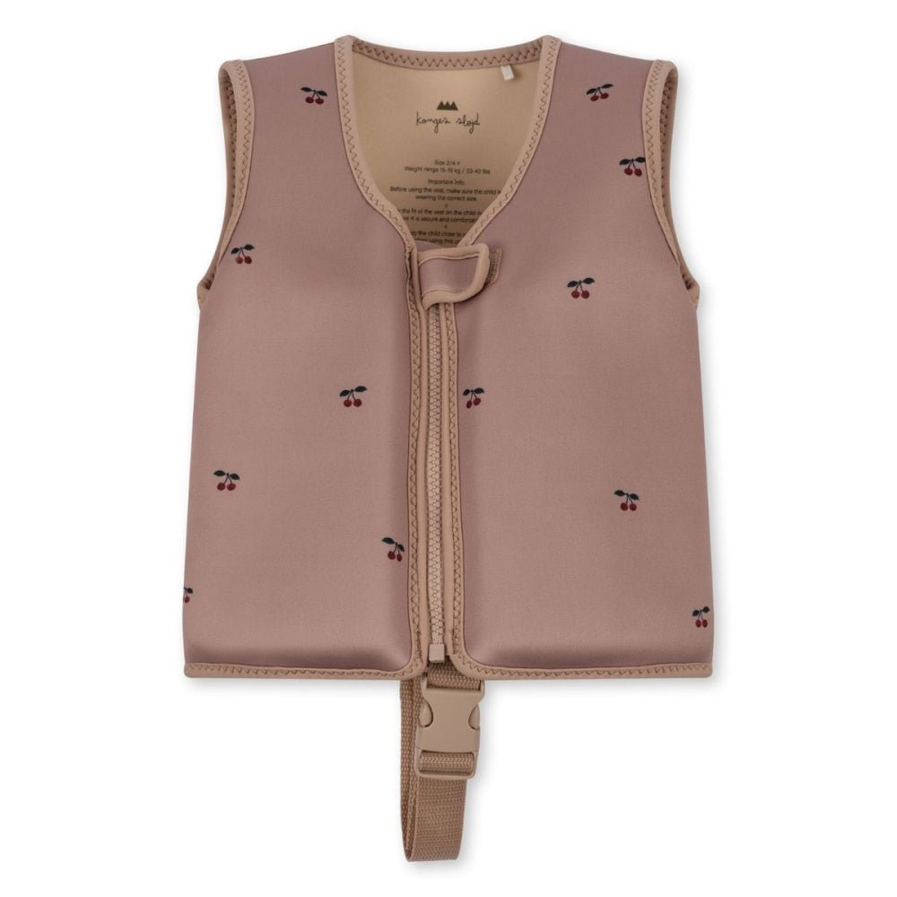Konges Sløjd - Flytevest Neopren Cherry - Guttelus