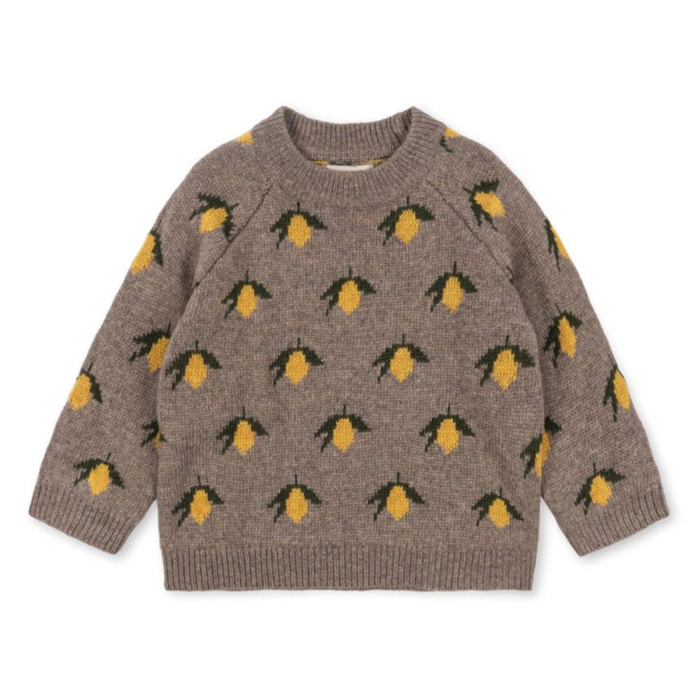 Konges Sløjd - Genser Belou Knit Lemon - Guttelus.no
