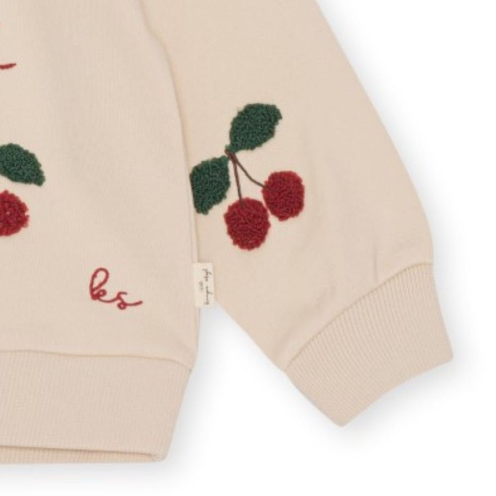 Konges Sløjd - Genser Lou Sweat Cherry/ French Oak - Guttelus.no