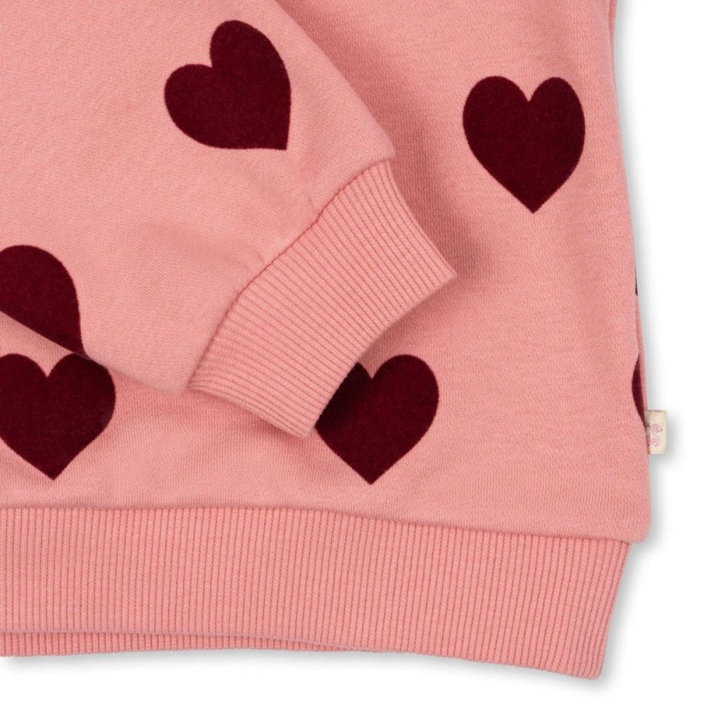 Konges Sløjd - Genser Lou Sweat Heart Coeur - Guttelus