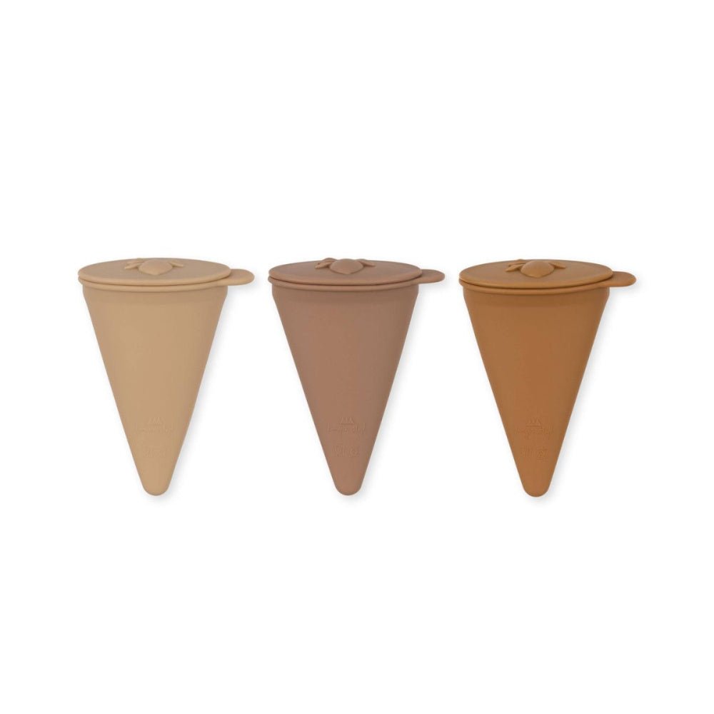 Konges Sløjd - Isformer 3 pk Pop Up Ice Moulds Berry - Guttelus