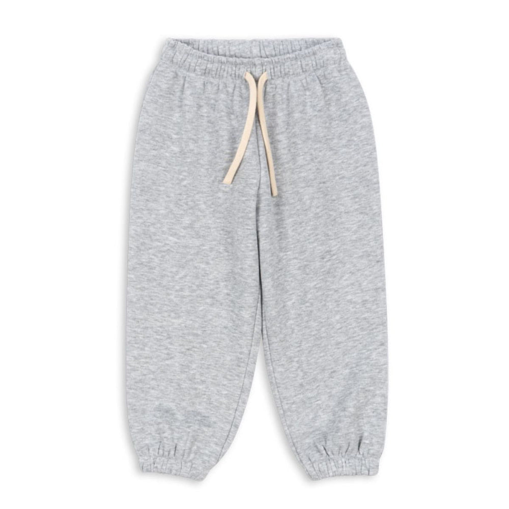 Konges Sløjd - Joggebukse Lou Sweat Grey Melange - Guttelus.no