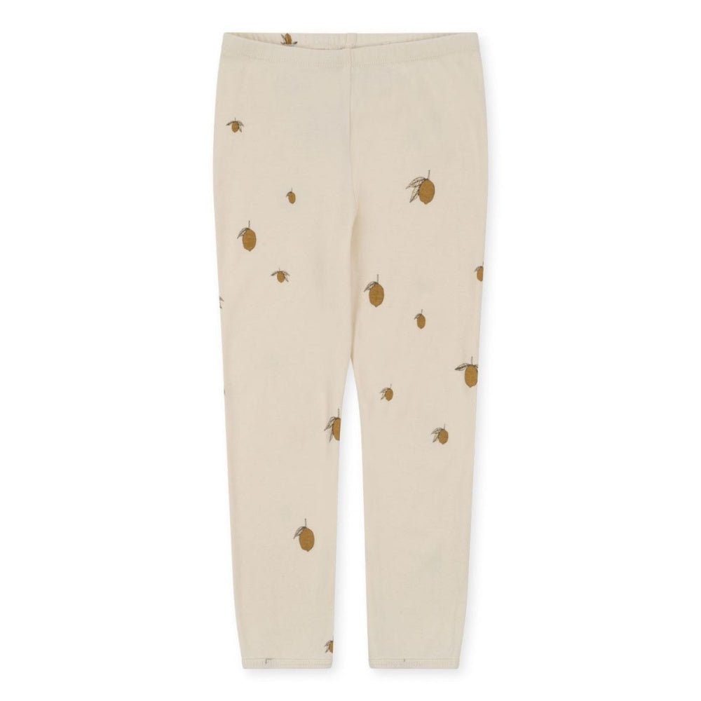 Konges Sløjd - Leggings Gots Lemon - Guttelus