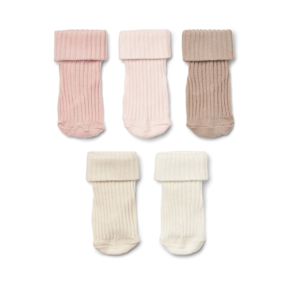 Wheat - Sokker 5 pk Gaveeske Evig Rose