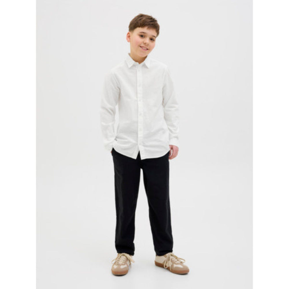 Jack & Jones - Linskjorte Breeze White