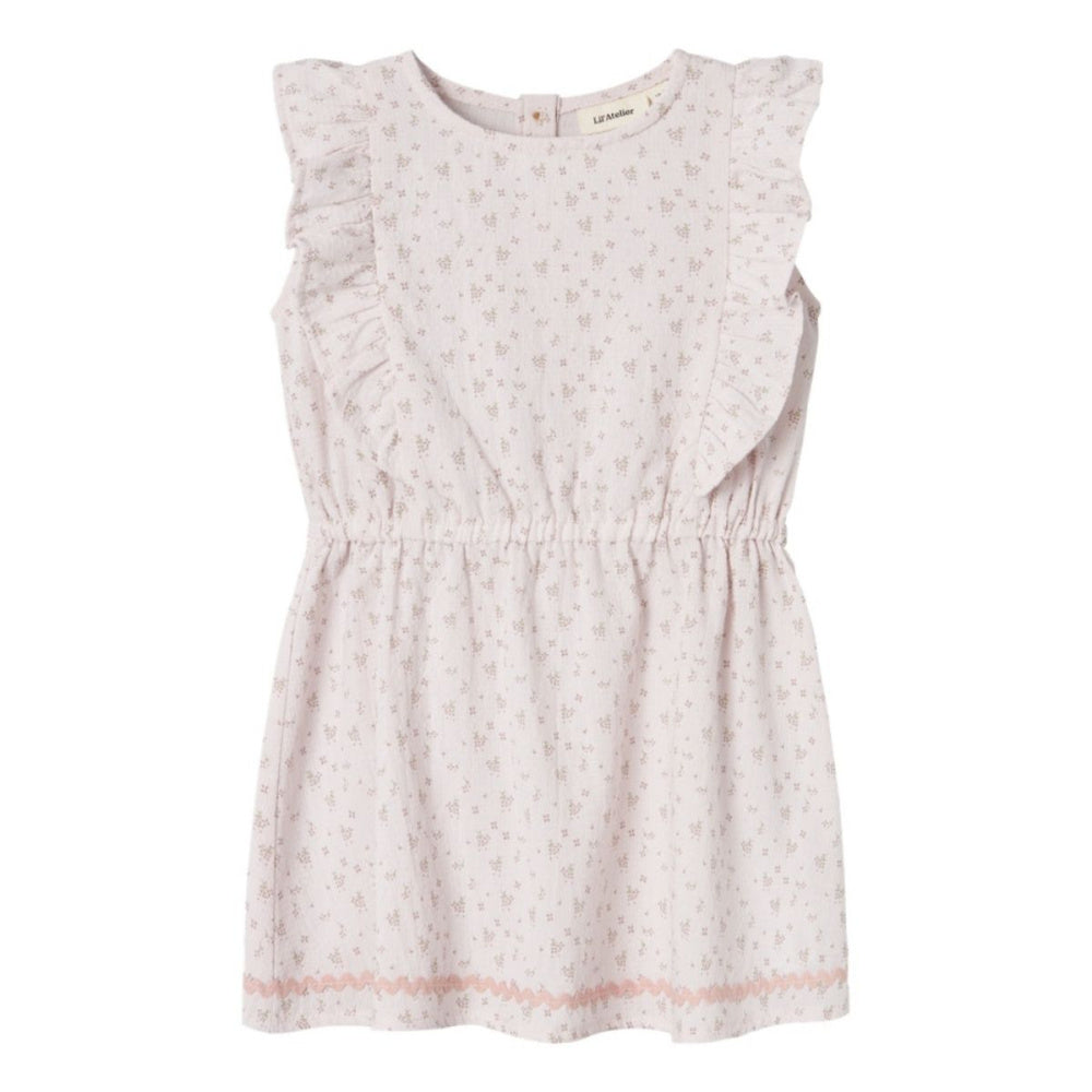 Lil'Atelier - Kjole Fjonina Lilac Ash
