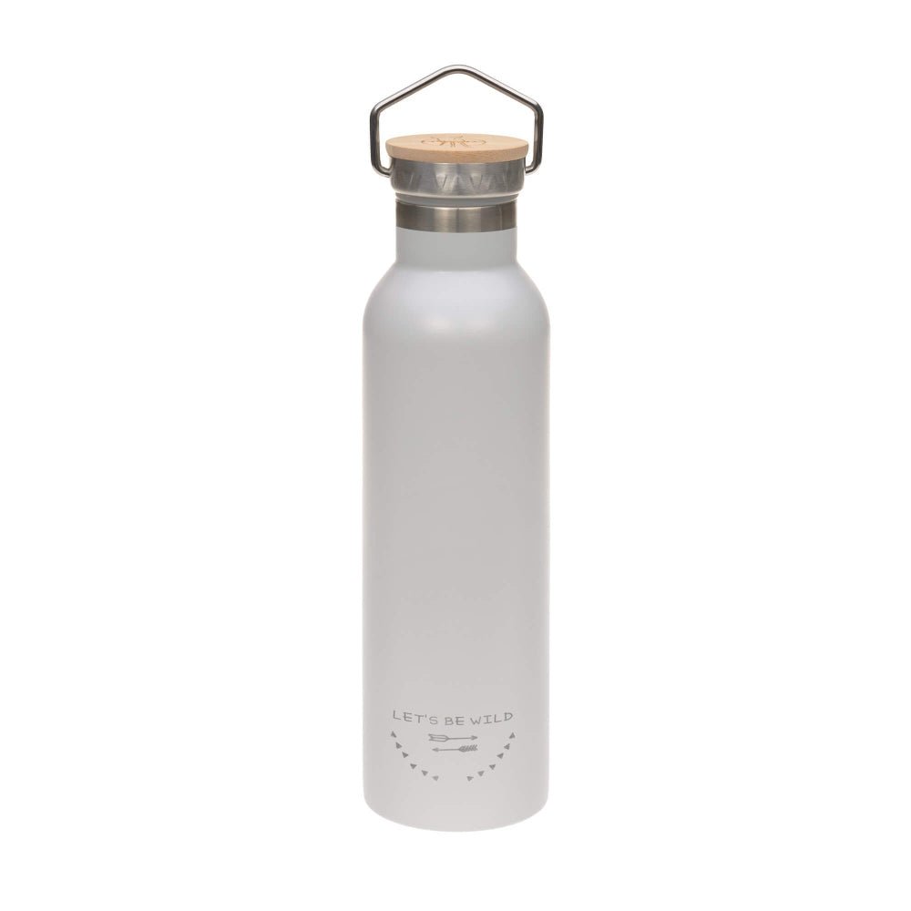 Lässig - Drikkeflaske Stål Adventure Grey 700 ml - Guttelus