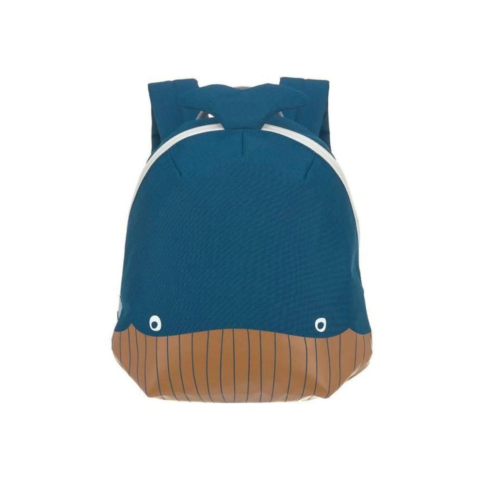 Lässig - Mini Ryggsekk Whale Blue - Guttelus.no