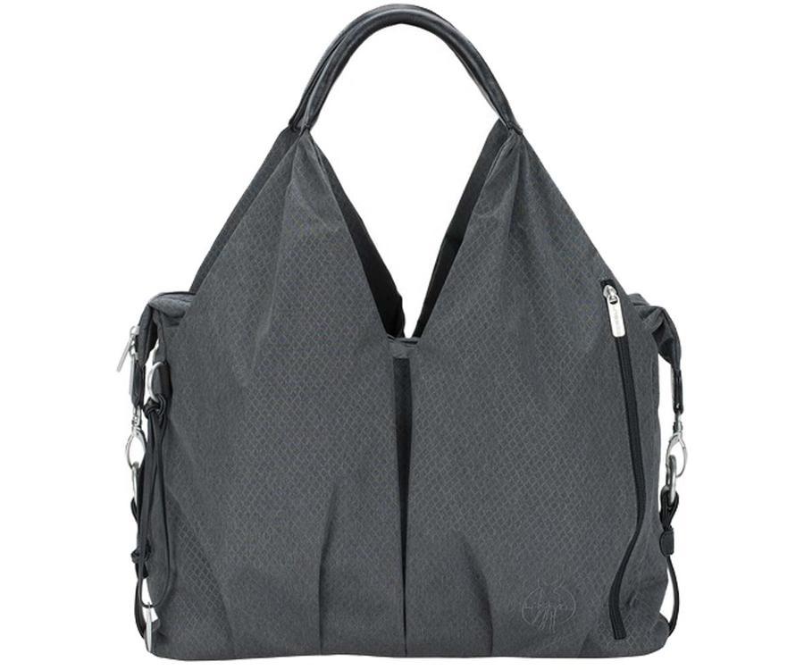 Lässig - Stelleveske Med Utstyr Neckline Spin Dye Black Mélange - Guttelus