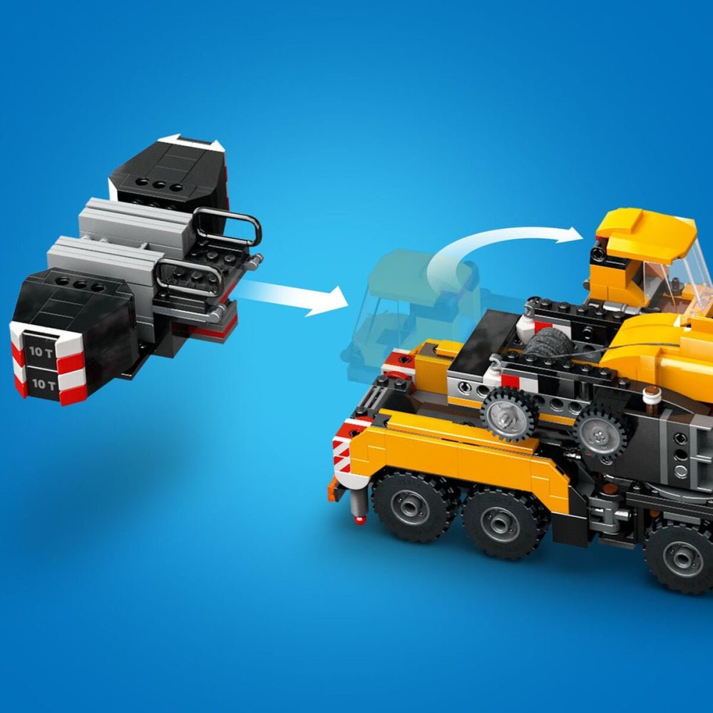 LEGO - City Gul mobilkran - Guttelus