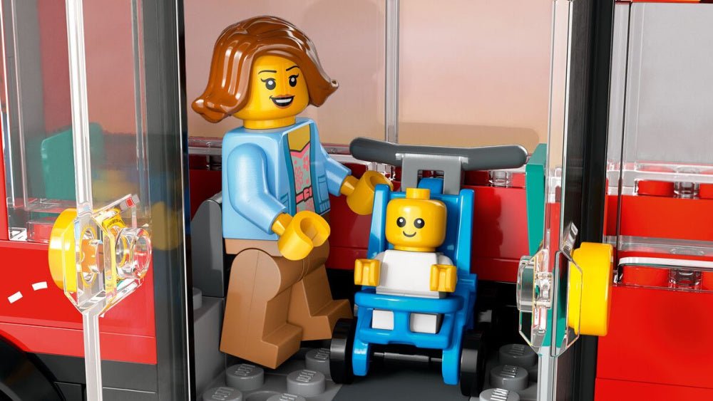LEGO - City Rød dobbeltdekker-turistbuss - Guttelus