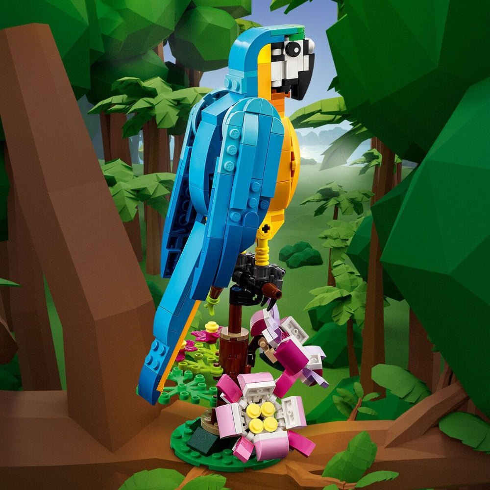 LEGO - Creator Eksotisk Papegøye - Guttelus