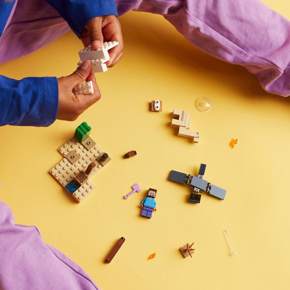 LEGO - Minecraft Steves ørkenekspedisjon - Guttelus