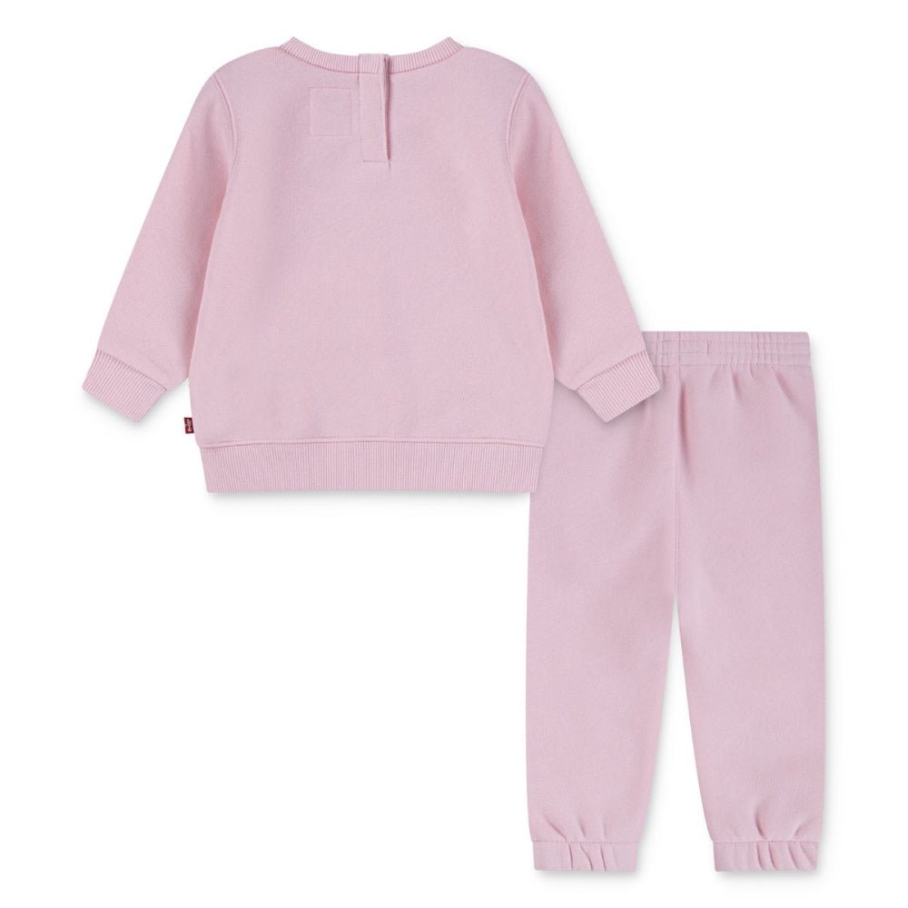 Levi's - 2-delt Joggedress LVN Jogger Set Crystal Rose - Guttelus.no