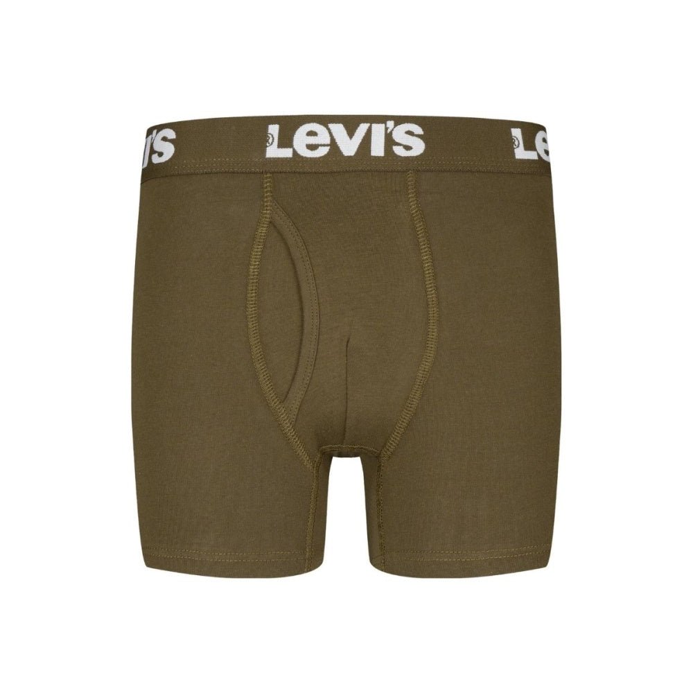 Levi's - 3-pk Boxer Brief Blå/Svart - Guttelus.no