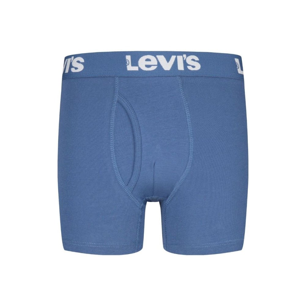 Levi's - 3-pk Boxer Brief Blå/Svart - Guttelus.no