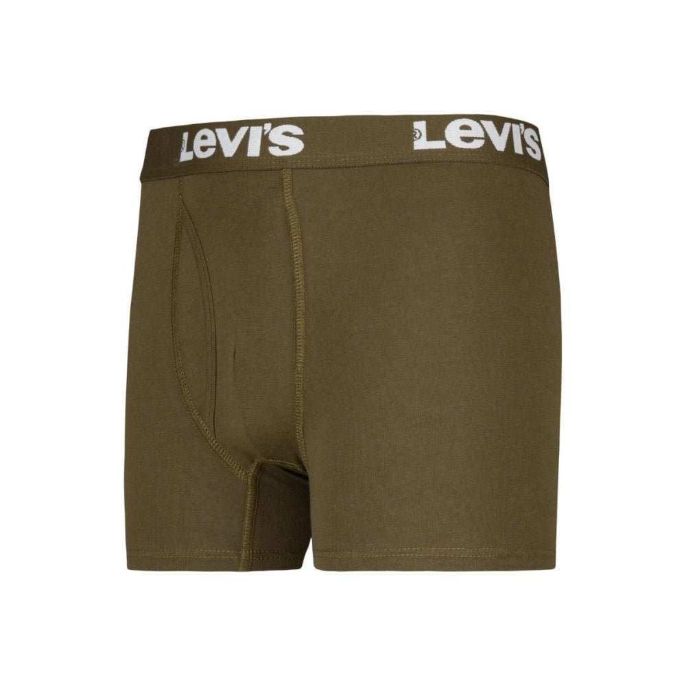 Levi's - 3-pk Boxer Brief Blå/Svart - Guttelus.no