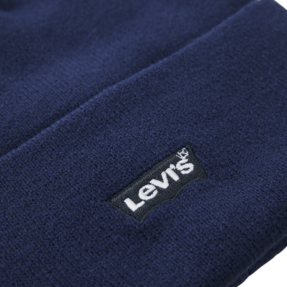 Levi's - Lue Lan Tonal Embroidered Beanie Dress Blues - Guttelus.no