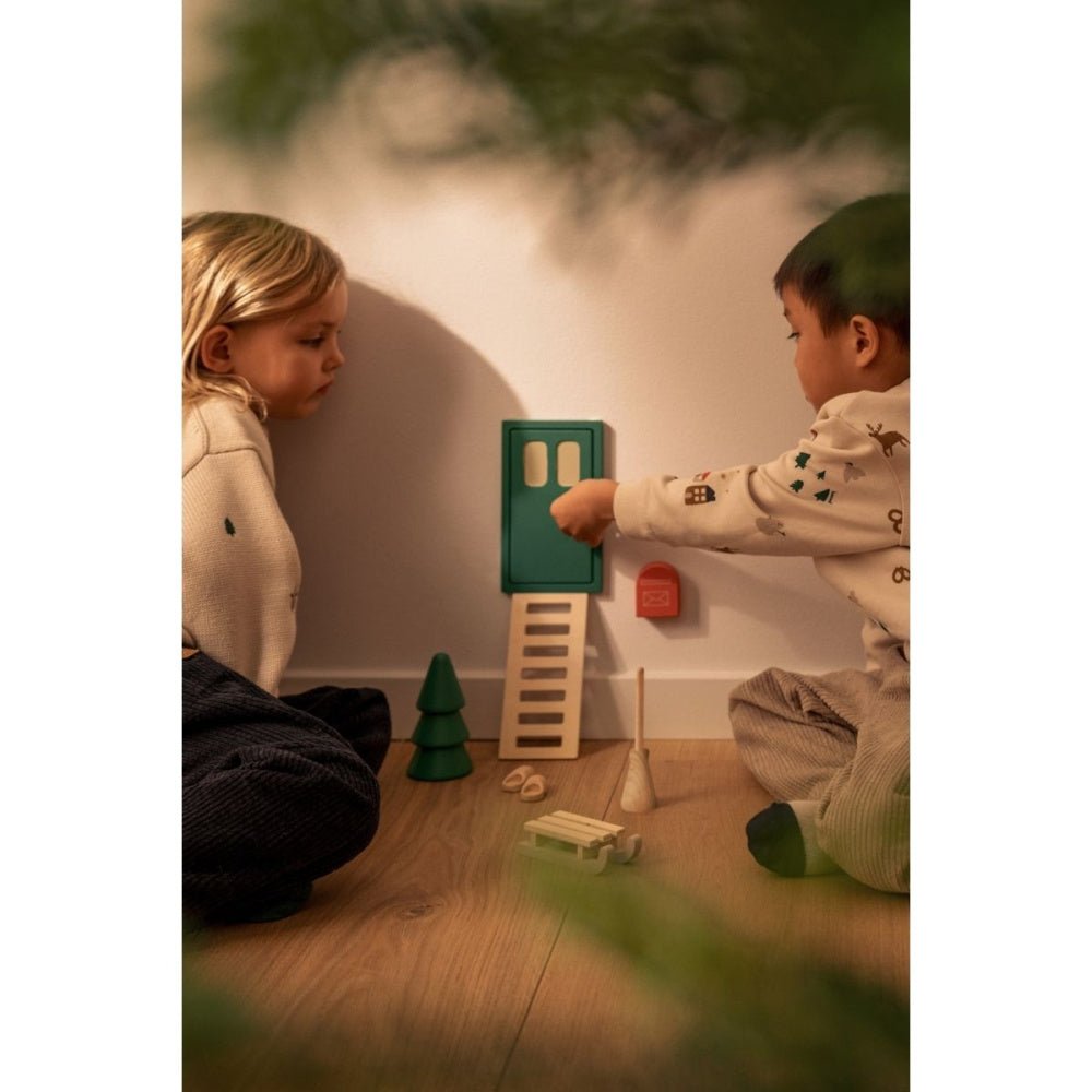 Liewood - Alvedør Lena Elf Door Garden Green Multi Mix - Guttelus