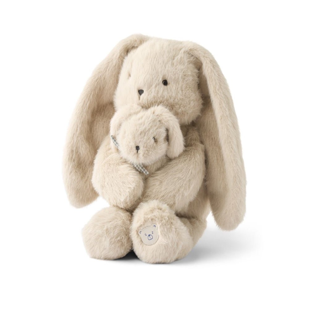 Liewood - Bamse Berto "Mommy & Me" Kanin Mist  - Guttelus.no