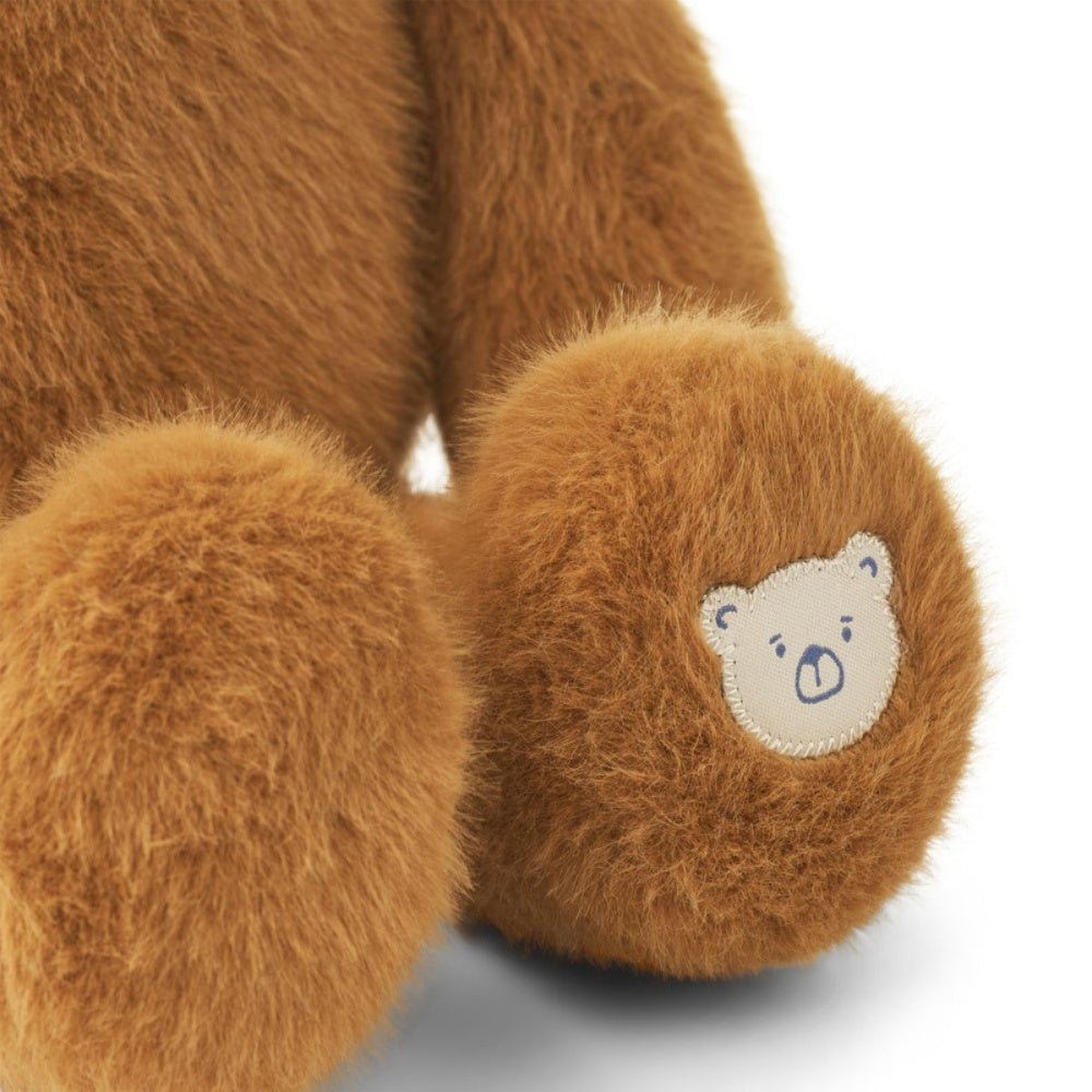 Liewood - Bamse Berto Teddy Bear Golden Caramel - Guttelus