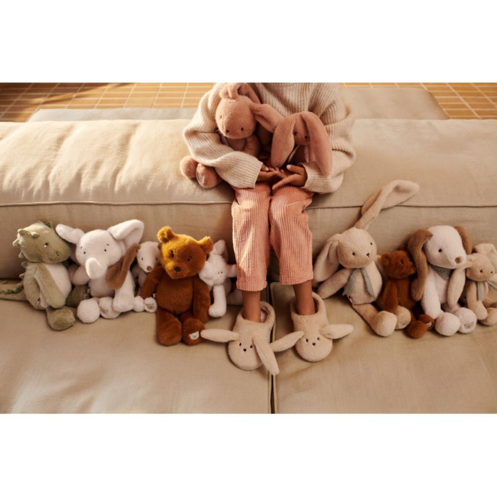 Liewood - Bamse Berto Teddy Bear Golden Caramel - Guttelus