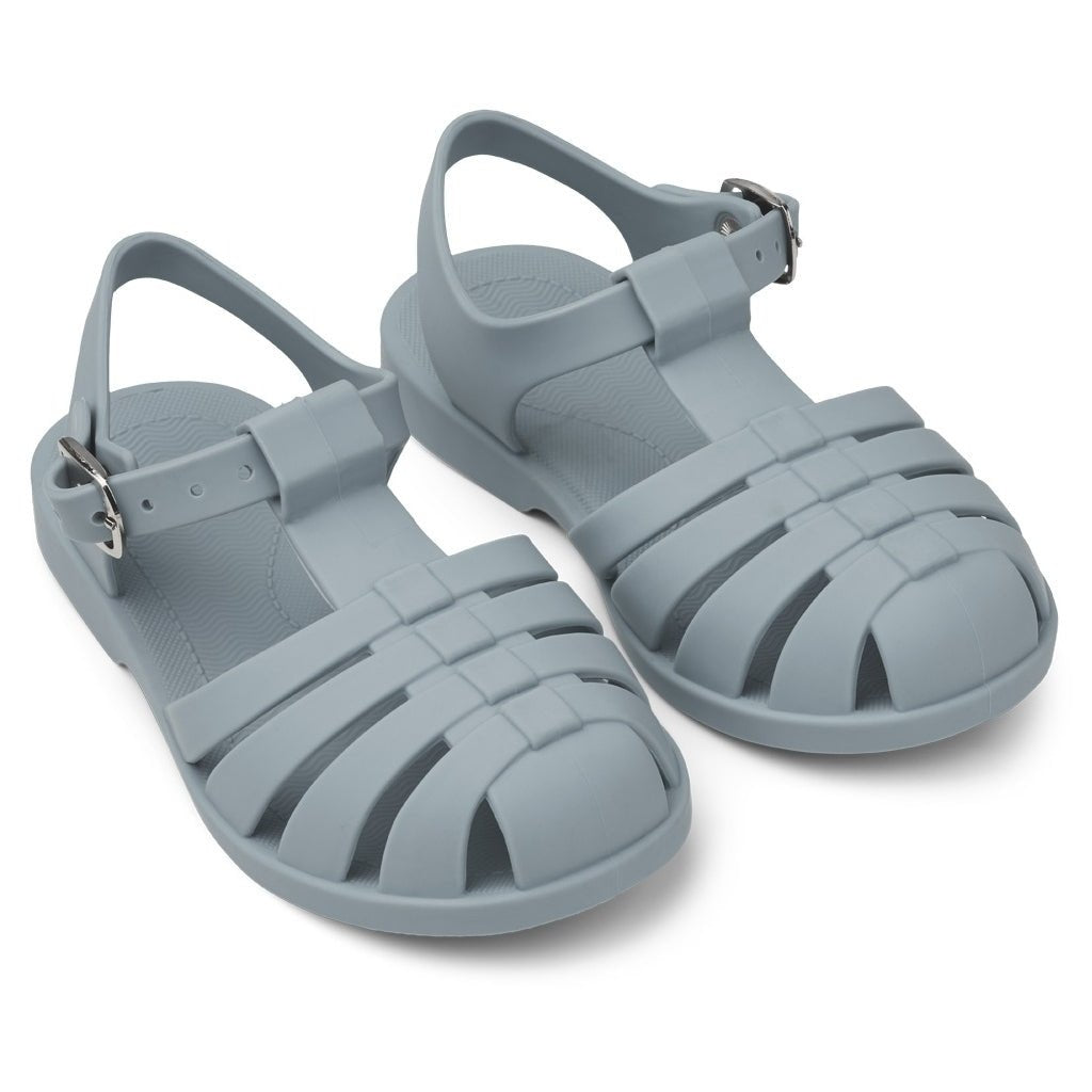 Liewood - Bre badesandaler Sea Blue - Guttelus.no