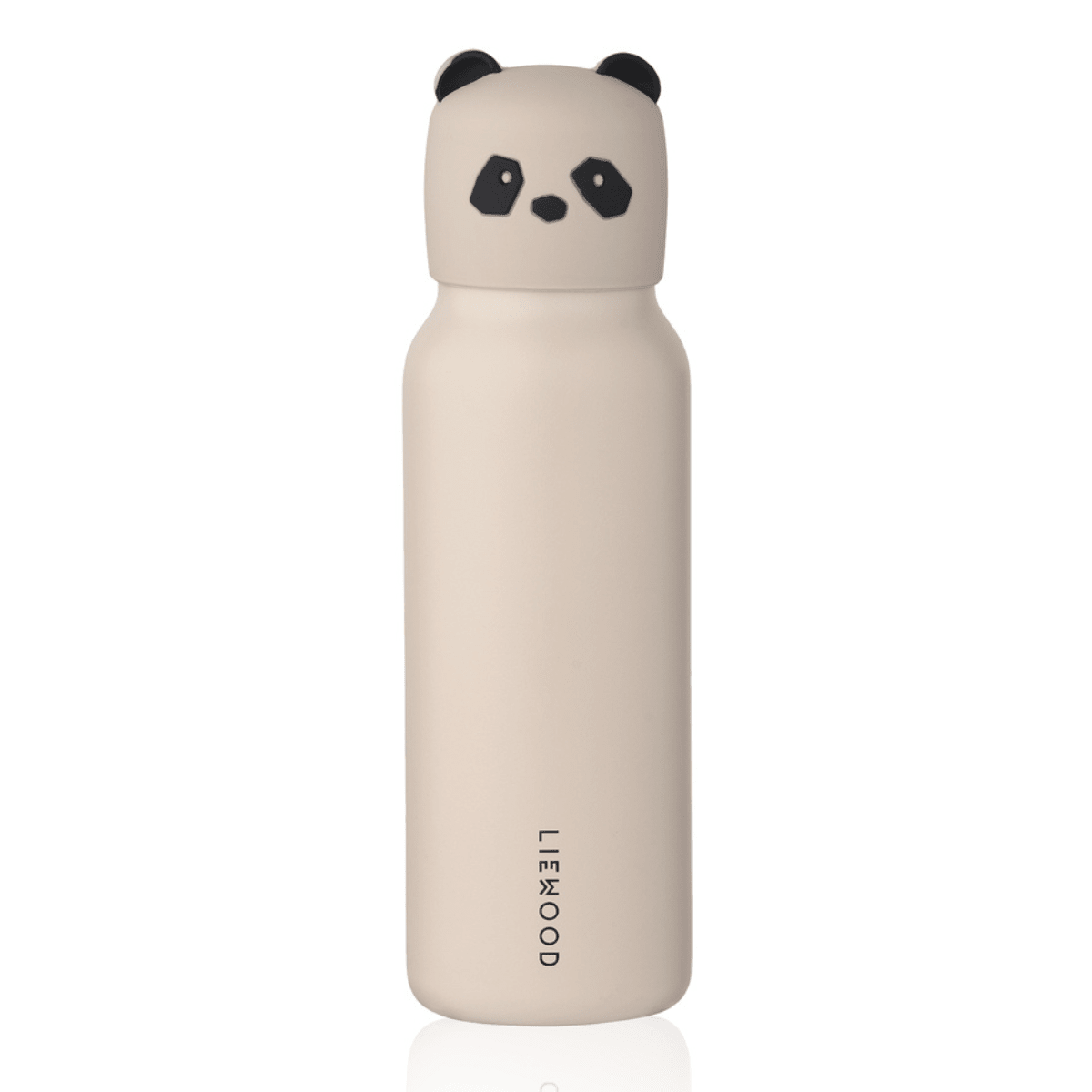 Liewood - Drikkeflaske Falk med Panda-lokk 350ml Sandy - Guttelus.no