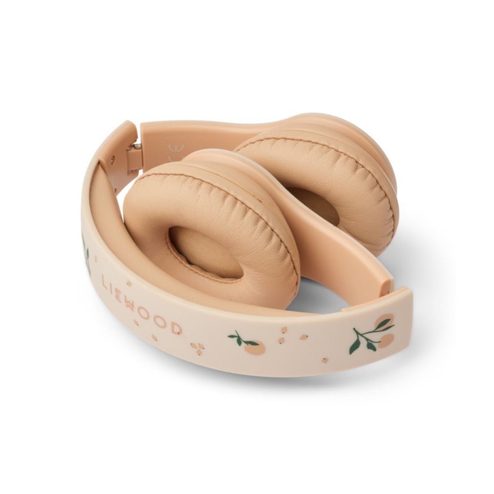 Liewood - Hodetelefoner Trådløs Quinn Peach/ Sea Shell - Guttelus