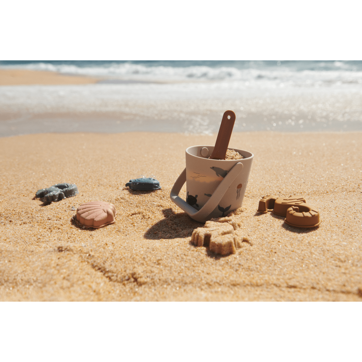 Liewood - Strandsett Gilma Sea Creature / Sandy - Guttelus