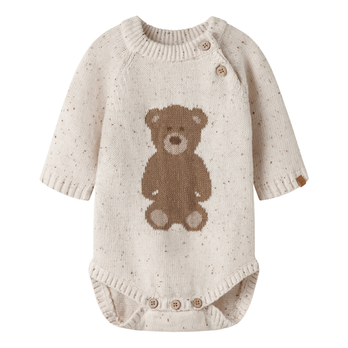 Lil' Atelier - Body Galto Knit Teddy Turtledove - Guttelus