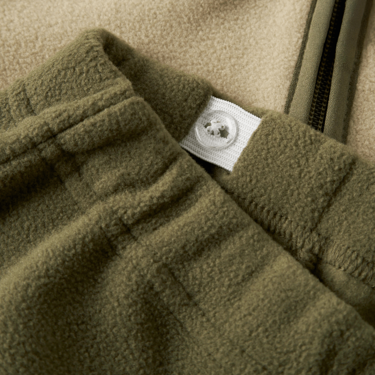 Lil' Atelier - Fleece Sett Spektra Winter Moss - Guttelus