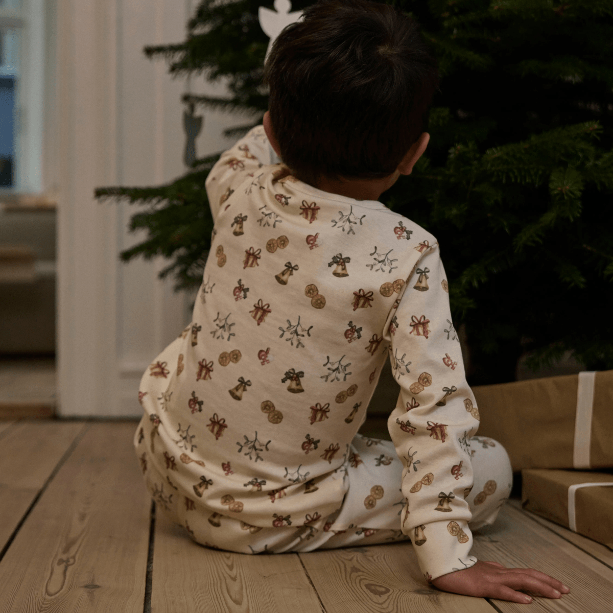 Lil' Atelier - Julepysj 2-delt Layo Turtledove Old Christmas - Guttelus