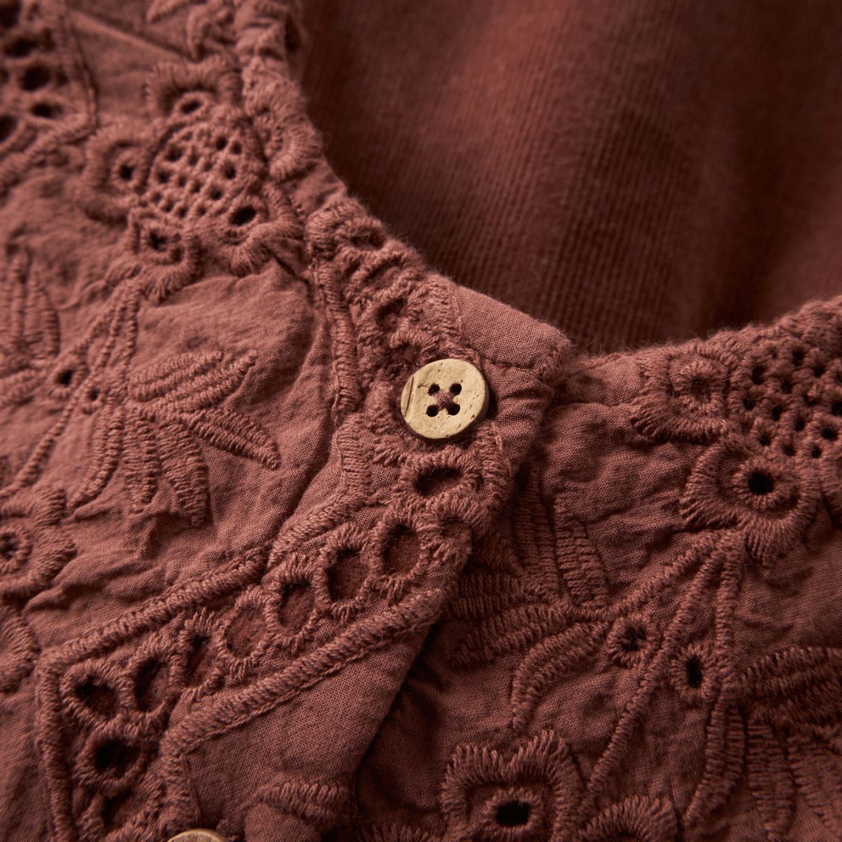 Lil' Atelier - Kjole Baby Onellas Mahogany - Guttelus