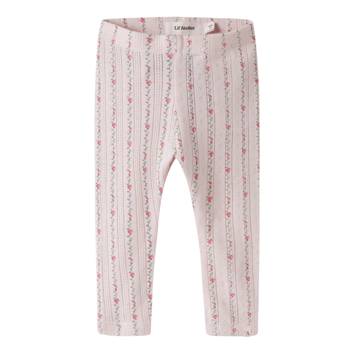 Lil' Atelier - Leggings Ria Morganite Flower - Guttelus.no