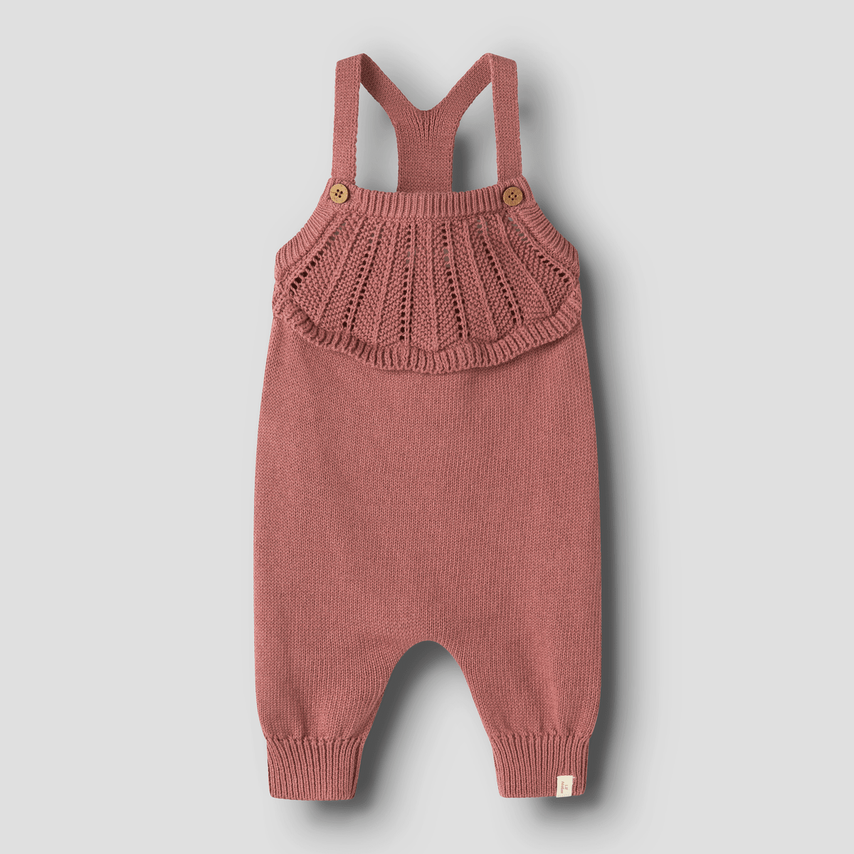 Lil' Atelier - Selebukse Knit Noda Withered Rose - Guttelus
